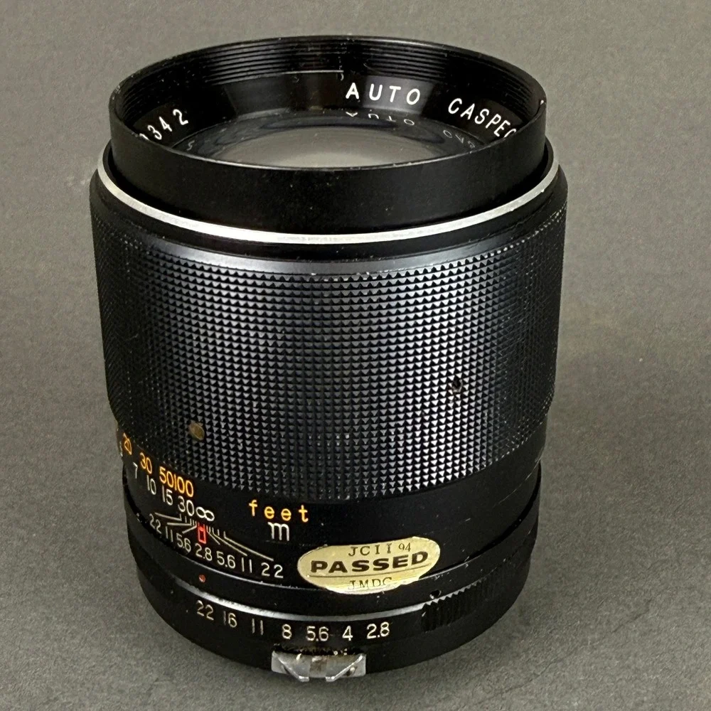 Auto Caspeco 135mm f2.8 Prime Lens for NIKON F mount cameras